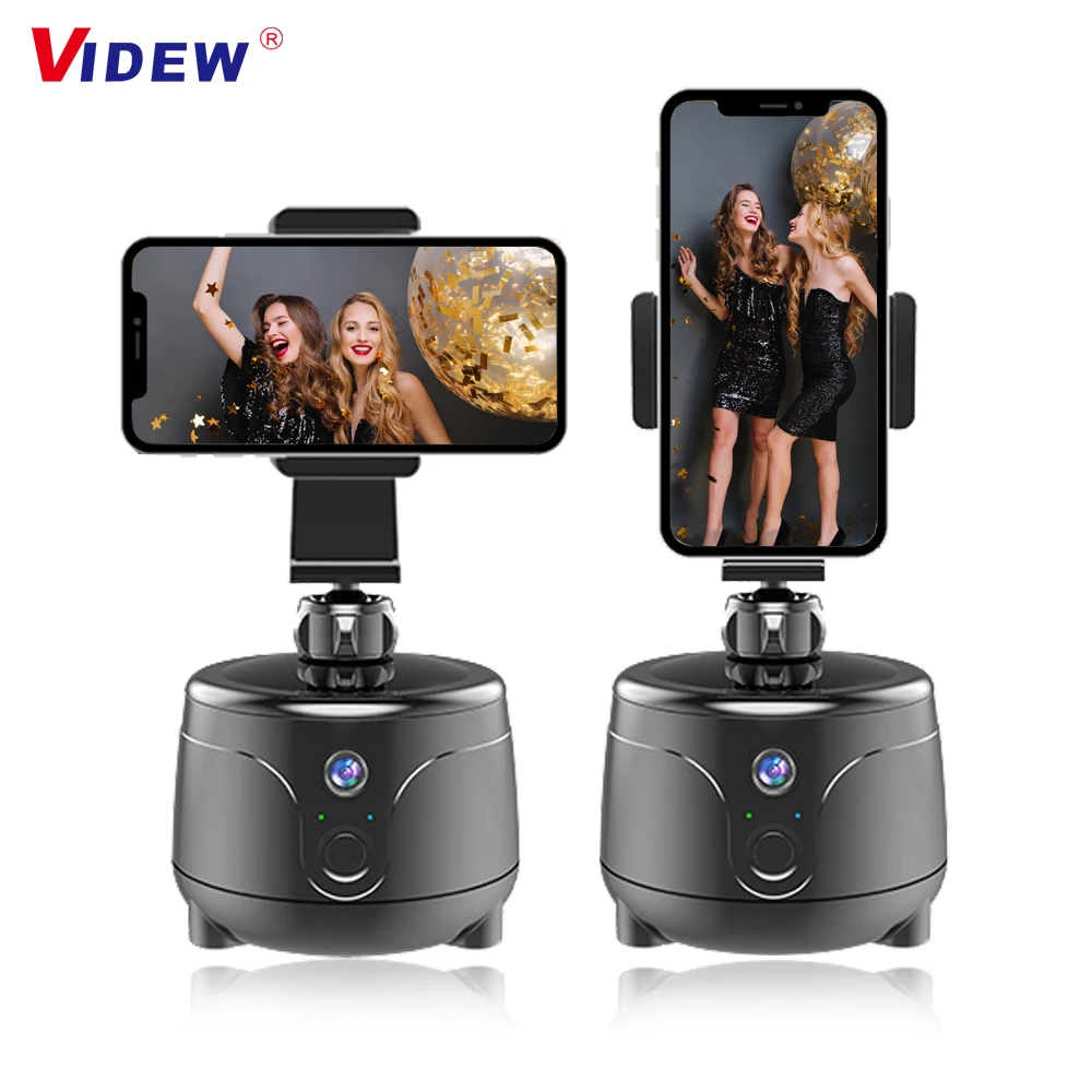

Auto Face Tracking Gimbal Stabilizer Selfie Stick 360 Rotation Camera Mount Phone Holder Tripod for Vlog Live Video Record