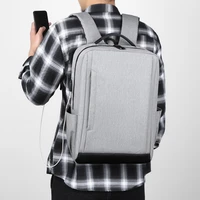 2021 men 15 inch laptop backpacks waterproof oxford travel bag male mochilas casual boy schoolbag usb charging business