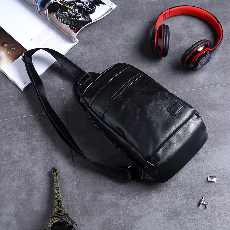 Новая Большая вместительная нагрудная сумка рюкзак на спине трендовый в