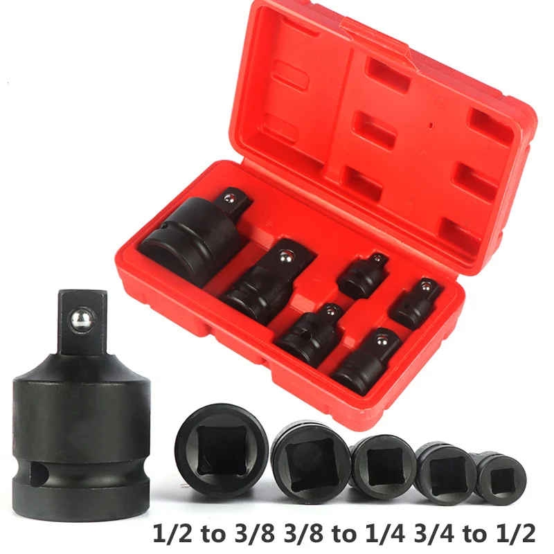 Переходник ударного действия гаечный ключ адаптер переходник 3/8 1/4 1/2 3/4 гнездо