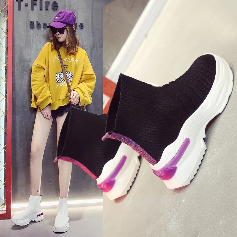 2019 обувь Для женщин спортивная сезон: весна-лето Flywire повседневная женская Летняя