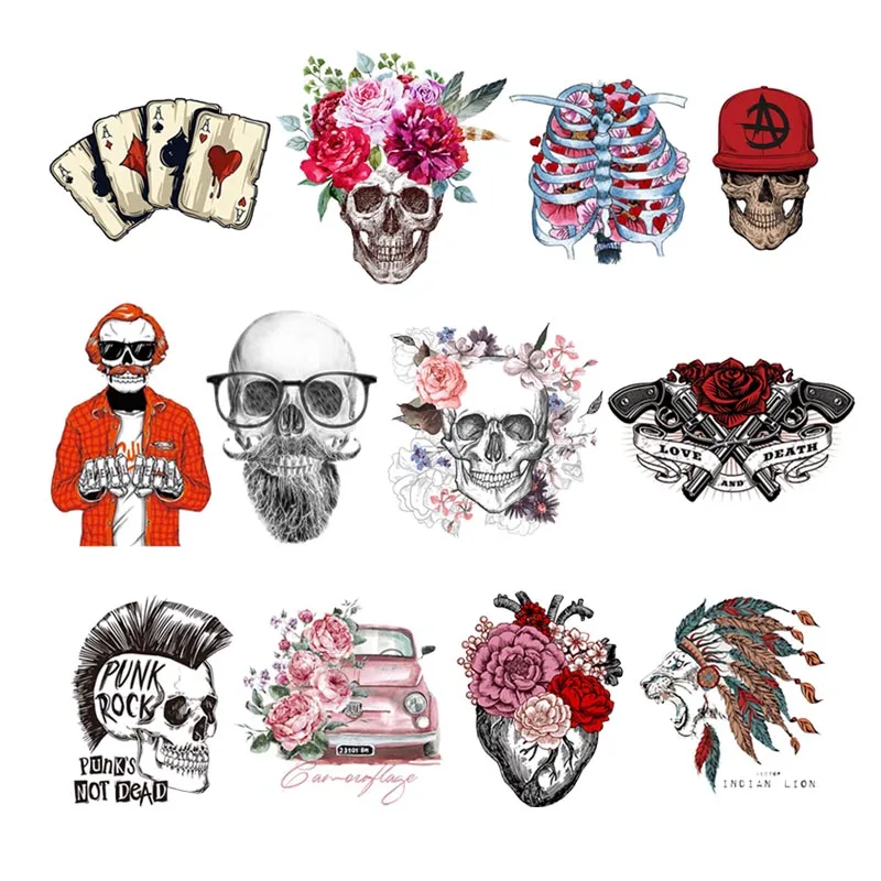 Термотрансферные термонаклейки на одежду наклейки с утюгом модные стильные