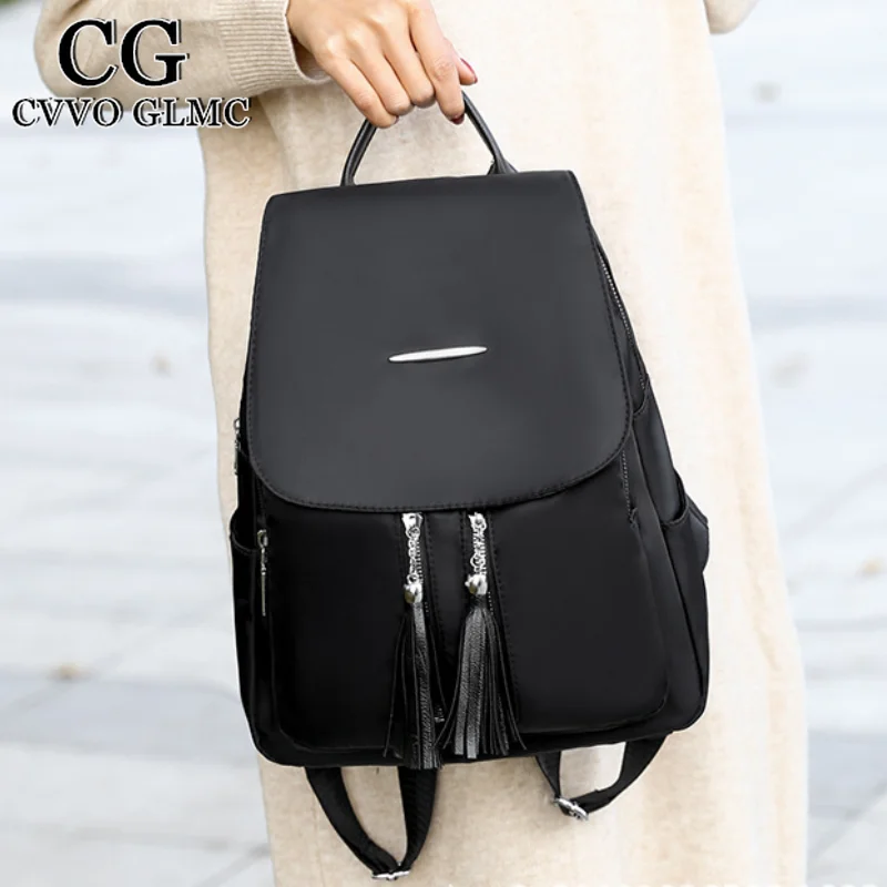 

Cvvo Glmc New Fashion Fringed Ladies Backpack High Quality Oxford Waterproof Ladies Travel Ladies Shoulder Bags Backpack