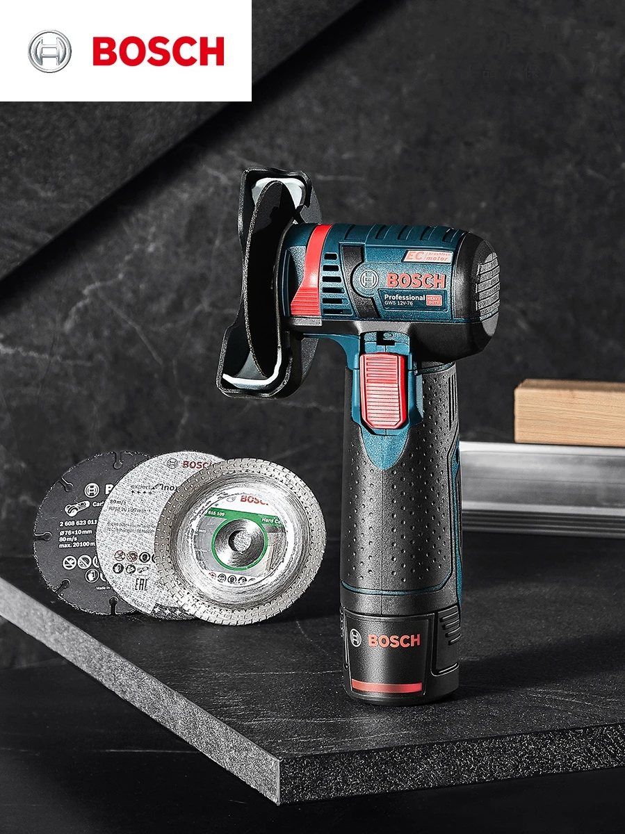 Профессиональный угловой шлифовальный станок Bosch перезаряжаемая литиевая