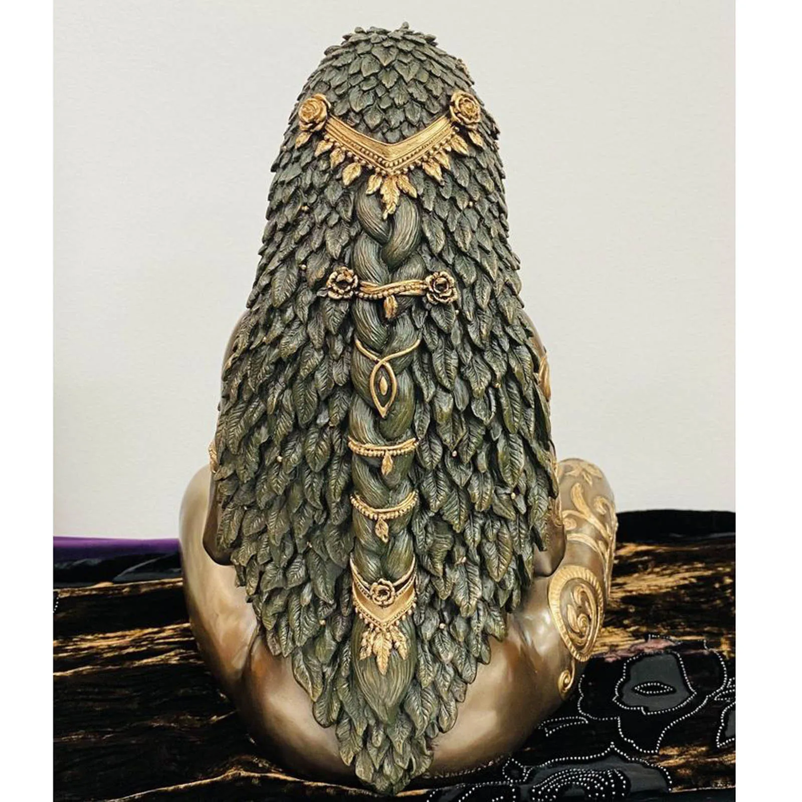 

14Style Gaia Statue Mother Earth Statue Art Resin Figurine Mother Earth Sculpture Home Garden Decoration Mother's Day Gift ogrd