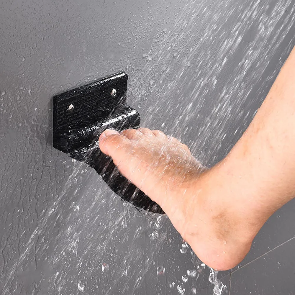 Креативный черный табурет для ванной подставка ног нержавеющая сталь фурнитура