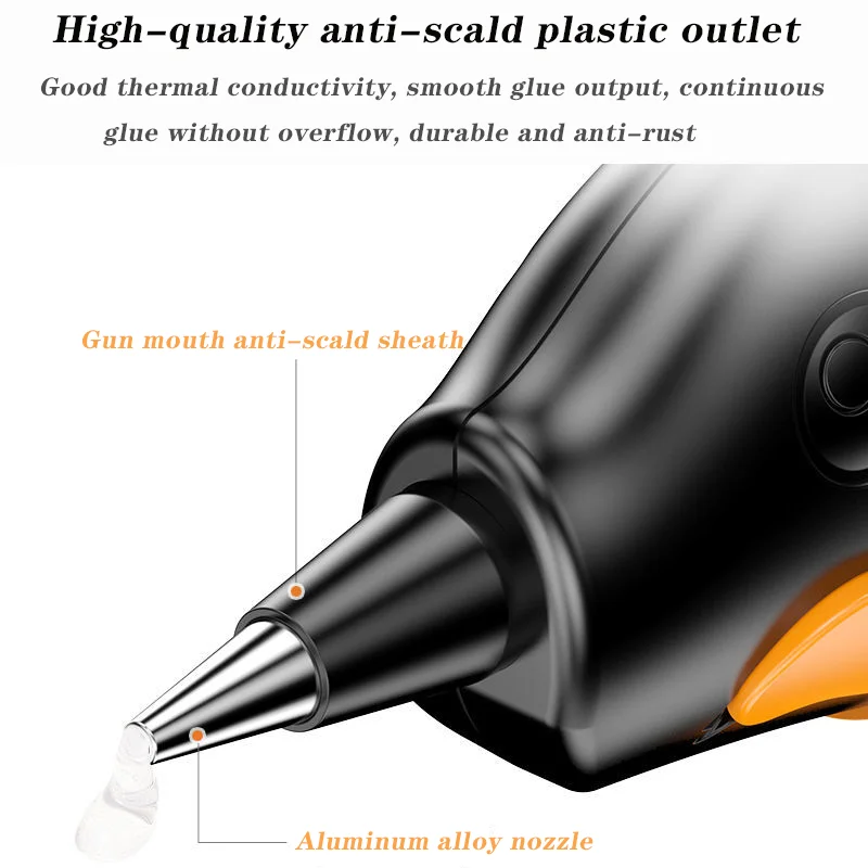 

Hot Glue Gun 90W High Temperature Glue Gun for DIY Crafts, Projects, Fast Home Repairs Creative Arts, with 30pcs Glue Sticks