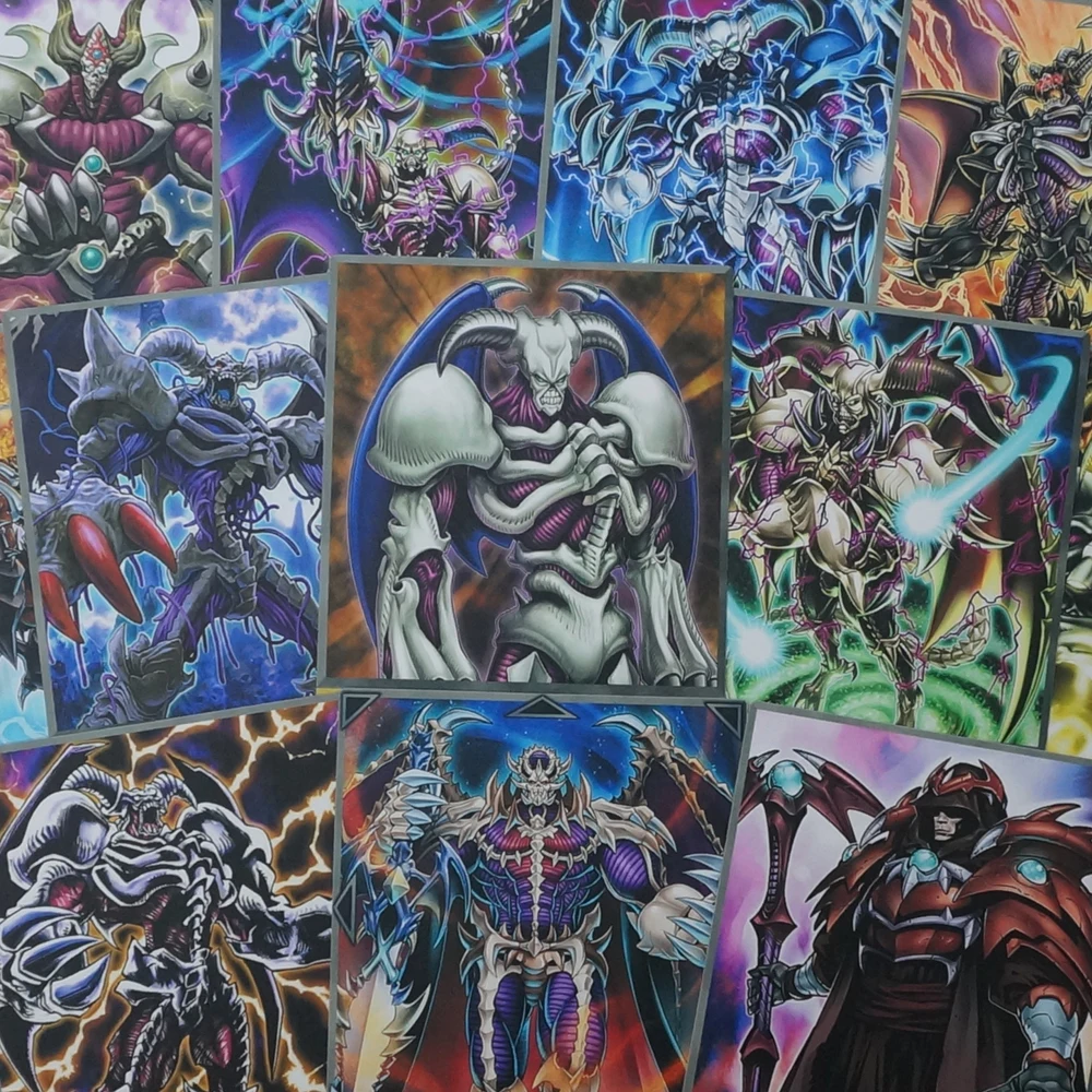

20pcs/set Summoned Skull Series Anime Style Cards Classic Archfiend Demon Monster Fiend Archetypes Yugioh Orica Collection