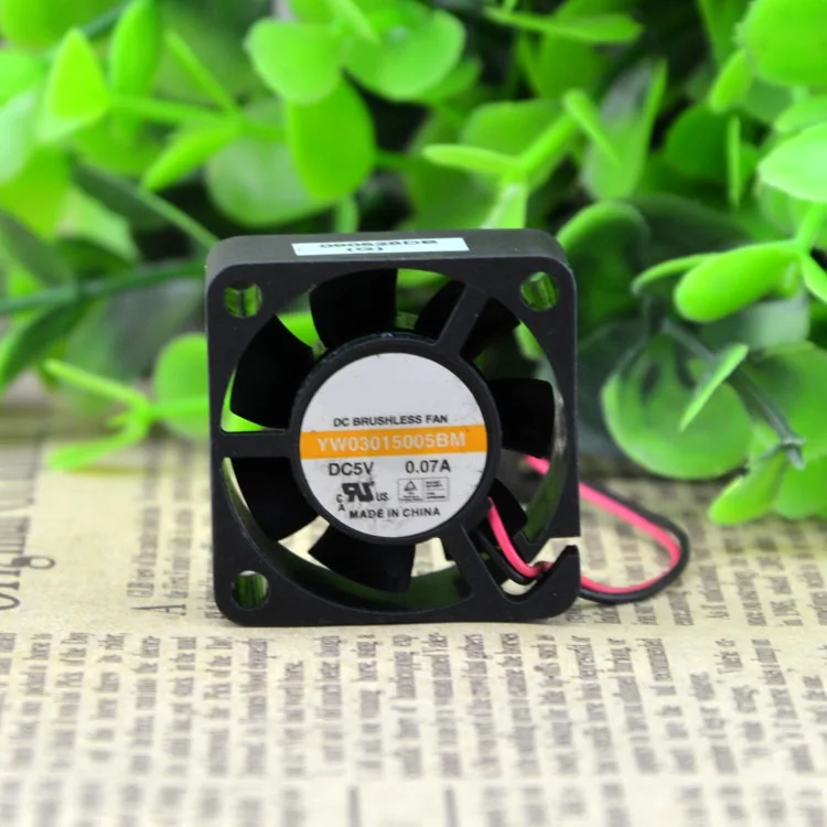 Новый оригинальный YW03015005BM 5V 0.07A 3 см 3015 бесшумный вентилятор для ноутбука с двумя