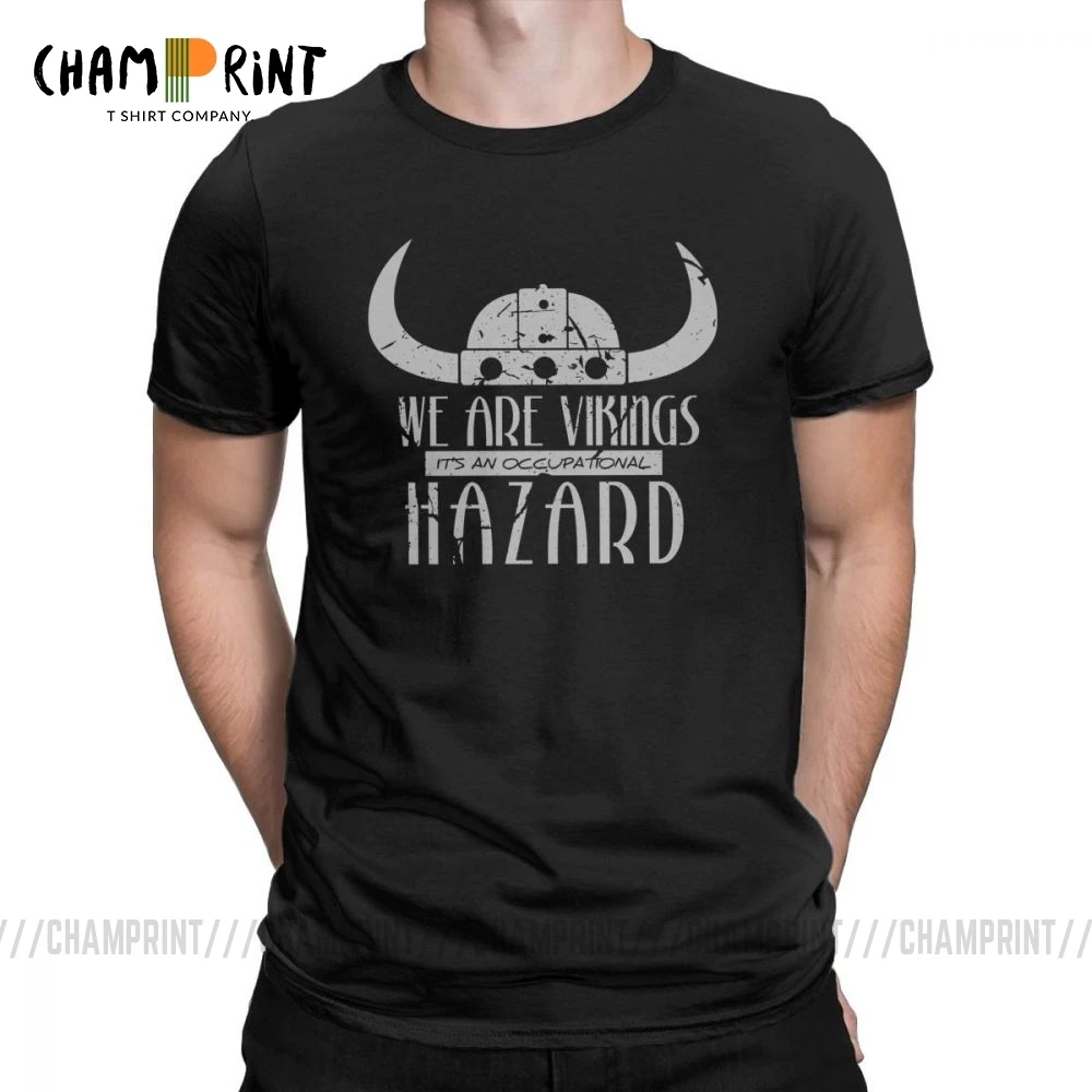 Мужские футболки с рисунком We Are Vikings Hiccup забавная футболка из чистого хлопка