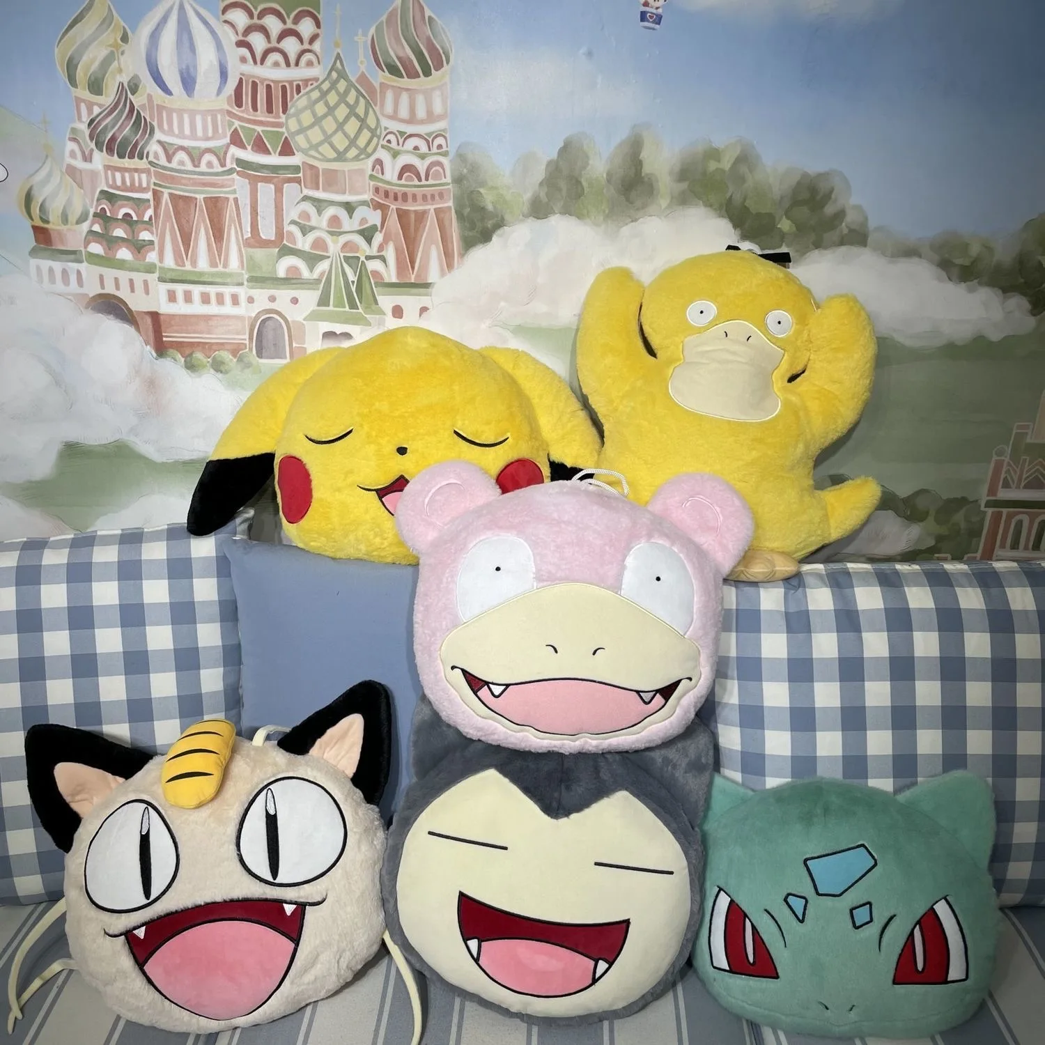 

Bulbasaur Пикачу, плюшевая кукла, раньше, храп, Покемон, слонотыкать, кавайная аниме Meowth Psyduck, рождественский подарок для детей