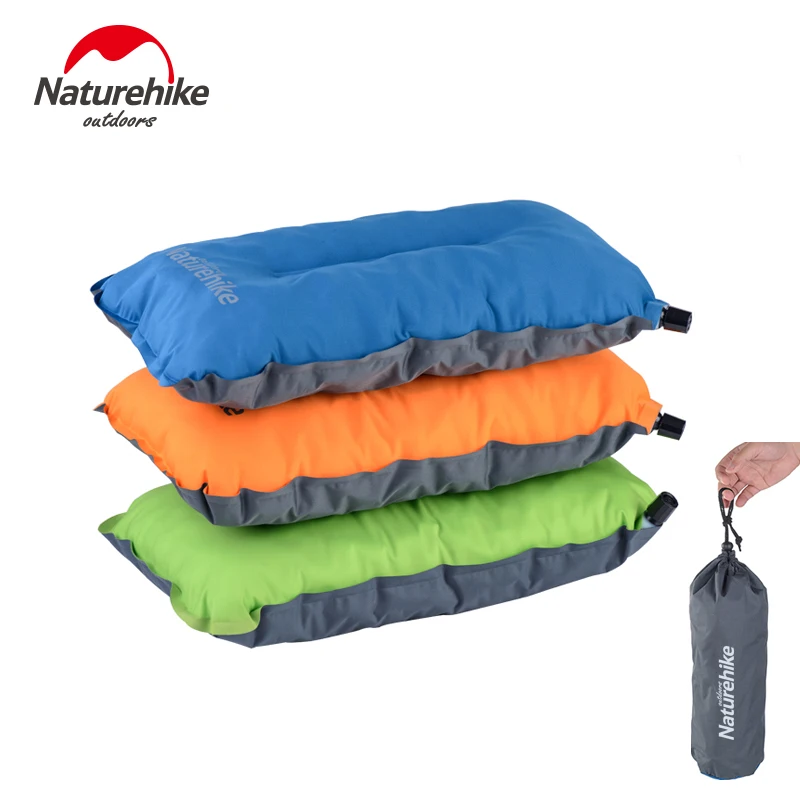 

Naturehike Camping Pillow Sponge Ultralight Folding Compact inflatable Pillows Outdoor Travel Pillow Self Inflating Pillow