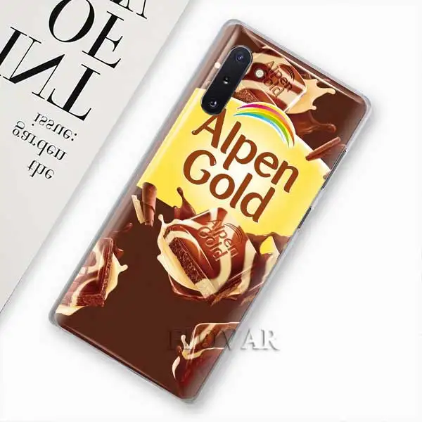 001 Аленка бар с изображением шоколада wonka телефонные чехлы для samsung Galaxy Note 10 S10 плюс 5G S10e A30 A40 A50 A60 A70 M40 жесткий чехол - Цвет: 001