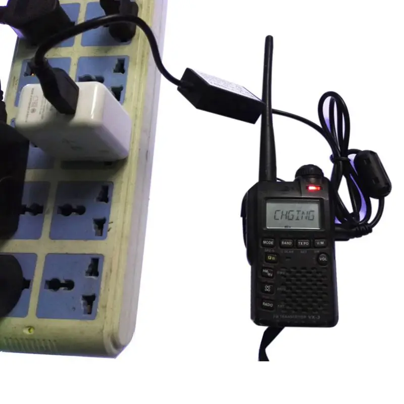 USB зарядное устройство кабель для YAESU VX-1R VX-2R рация | Безопасность и защита