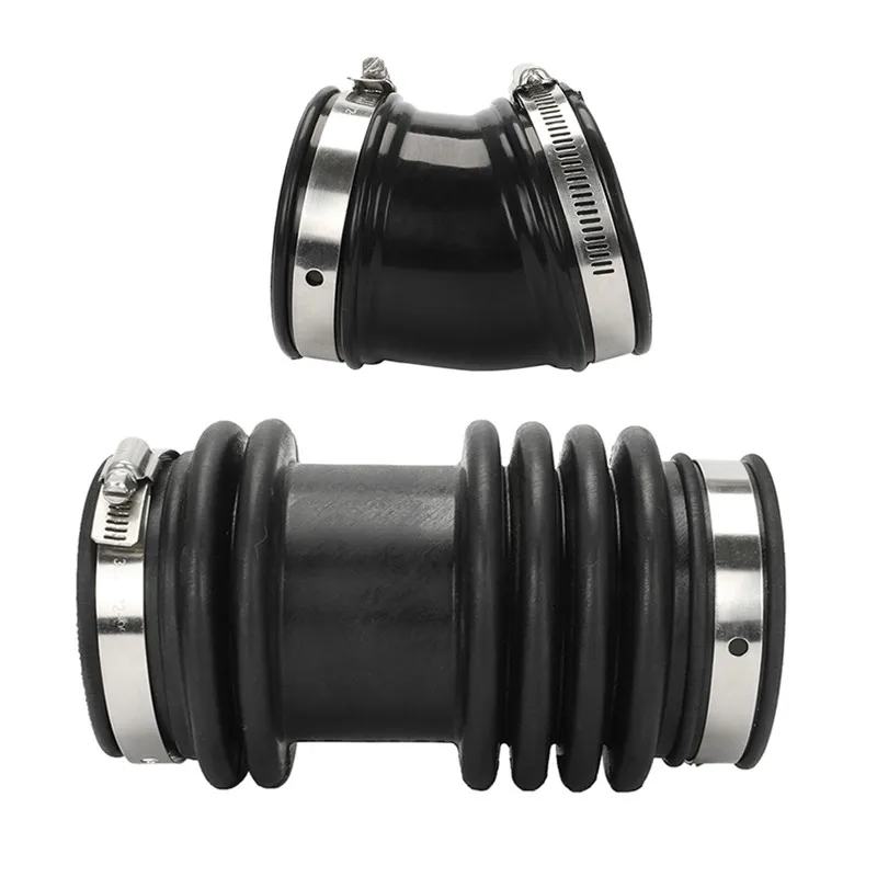 

Set of 2PCS - OEM 16576-CG000 Air Intake Hose Tube Duct Boot for Infiniti FX35 3.5L 2003-2008 16576CG000 16576CG00A 16576 CG000