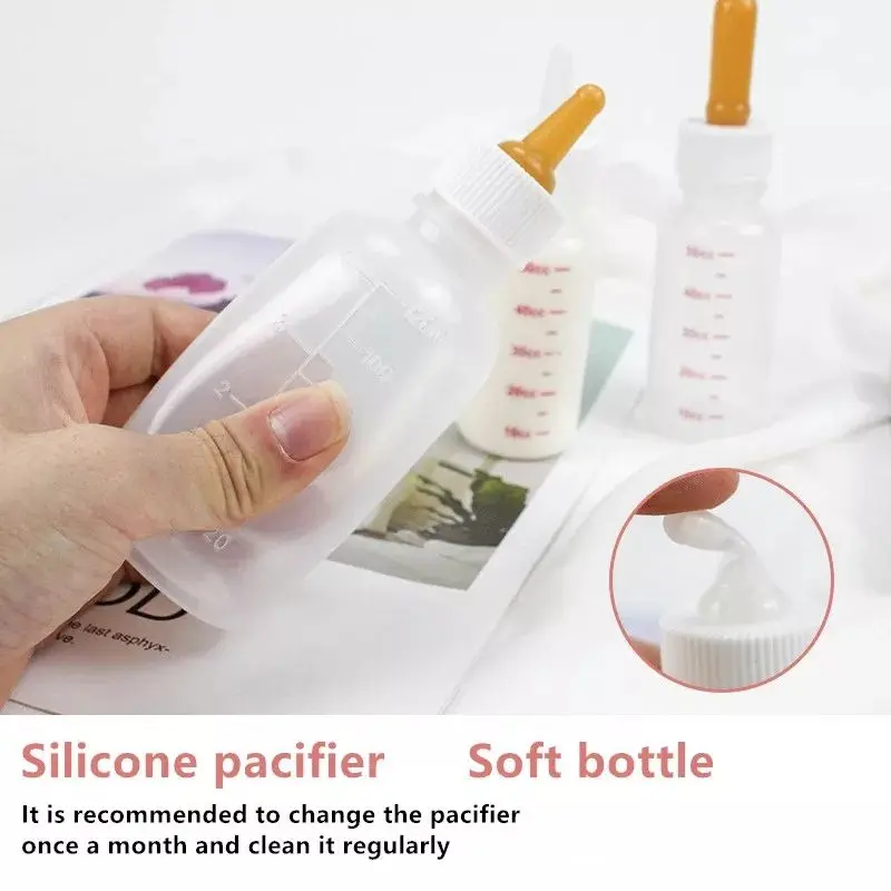 50ml/120ml Pet Dog Bottle Single Cat Milk Feeding Water Tools Puppy Kitten Nursing Feeders | Дом и сад