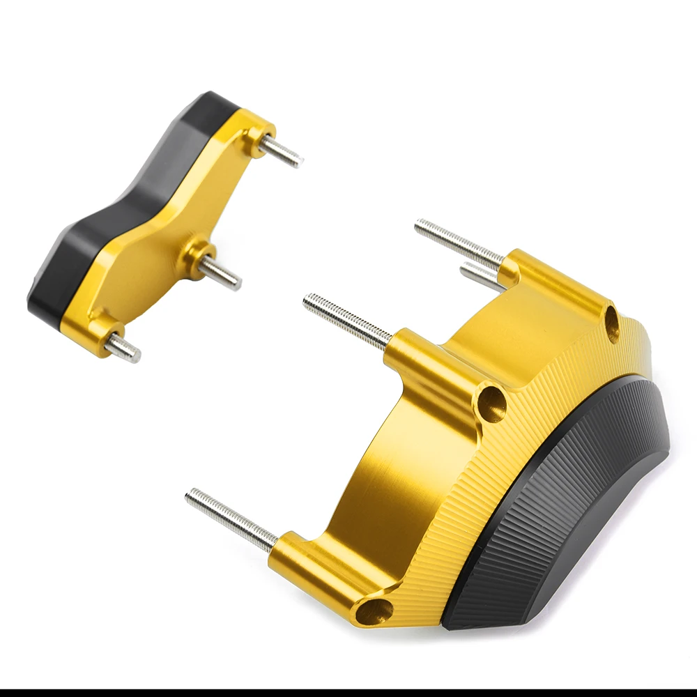 Клатч боковая крышка & Каркас двигателя статора ползунок для 2006 2021 Yamaha YZF R6 YZF600 CNC