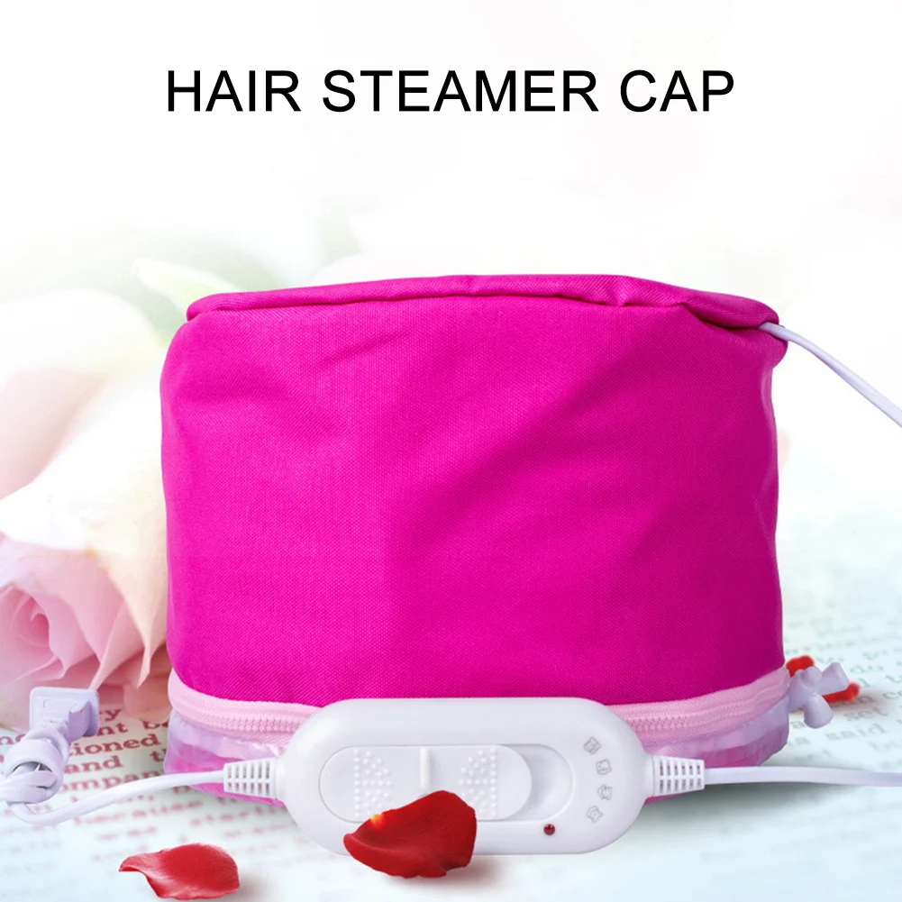 Шапочка для паровой сушки волос шапочка красоты спа питательная электрическая