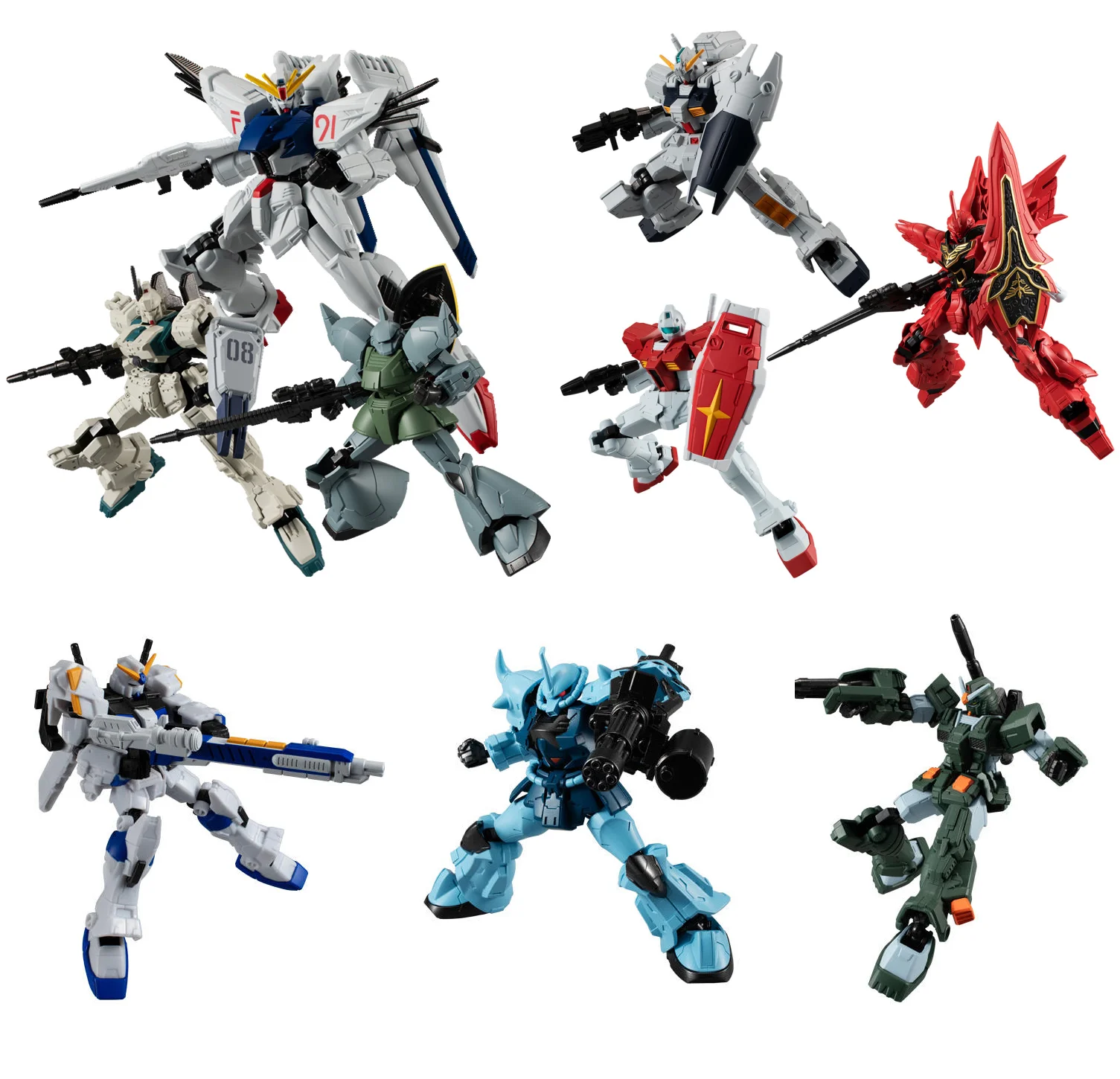 

Bandai Original acha ggundam G-FRAME 8 9 10, фигурка лаванды, игрушки