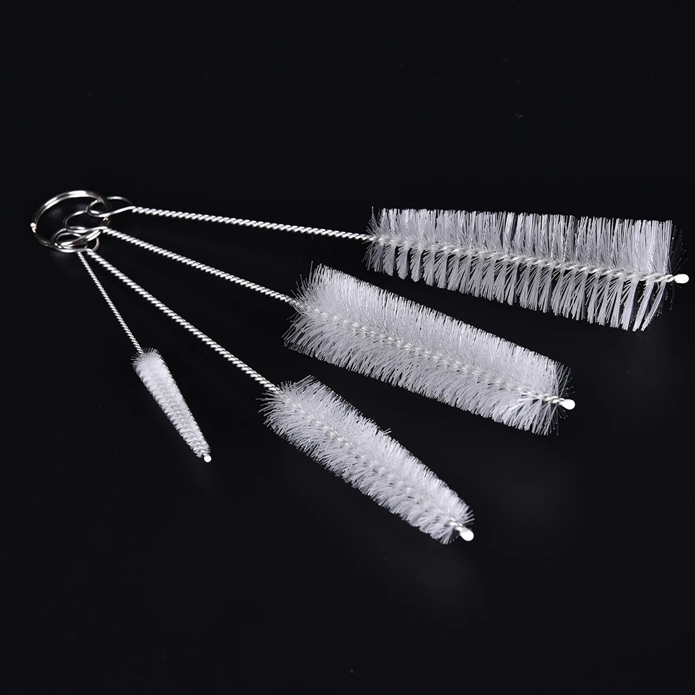 4 шт./компл. нейлоновые щетки для чистки детских бутылочек|Чистящие щетки| |