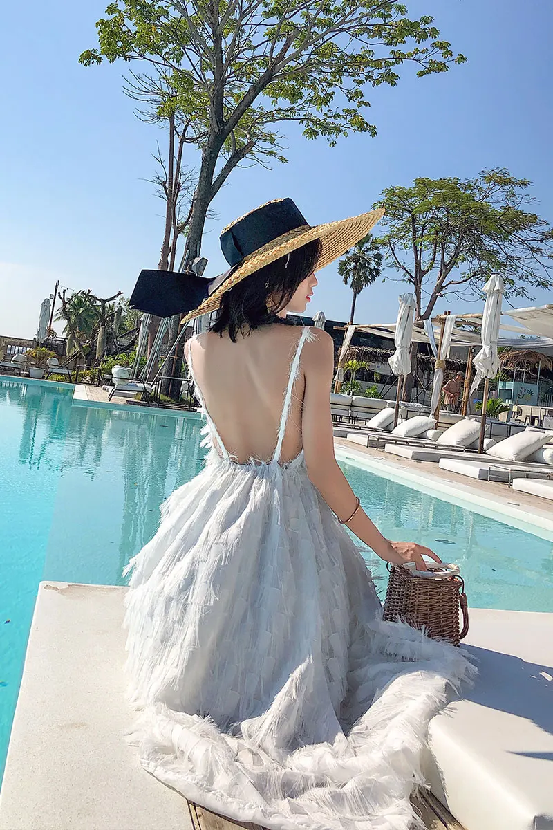 

A beach skirt for taking photos