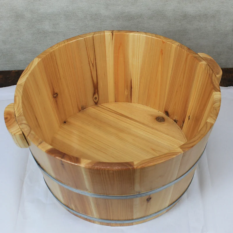 Новая модная Ванна Cunninghamia Lanceolata покрытие ванны для ног ванна для ног Толстая ванна для ног массажная ванна для ног Замачивание деревянная мебель для дома