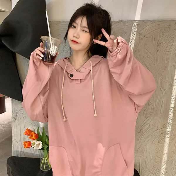

Real Sweater Female Spring and Autumn Student Loose Long Sleeve TopRachel
