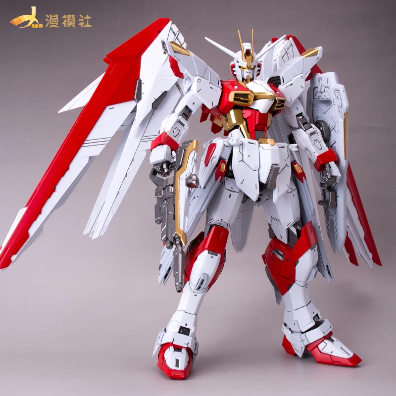 BANDAI MG 1/100 ZAFT ZGMF-X10A СВОБОДА GUNDAM 2,0 Титан сплав раскраска сборки модели игрушки Фигурки подарки для детей - Цвет: FREEDOM