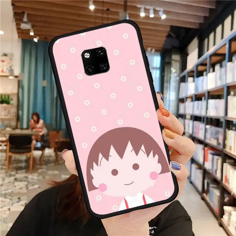 

Anime Chibi Maruko Phone Case For Huawei Mate 9 10 20 Pro lite 20x nova 3e P10 plus P20 Pro Honor10 lite