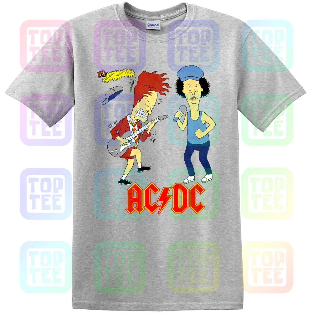 Ограниченная серия! 1996 AC/DC Beavis and Butthead футболка тяжелый хлопок США размер
