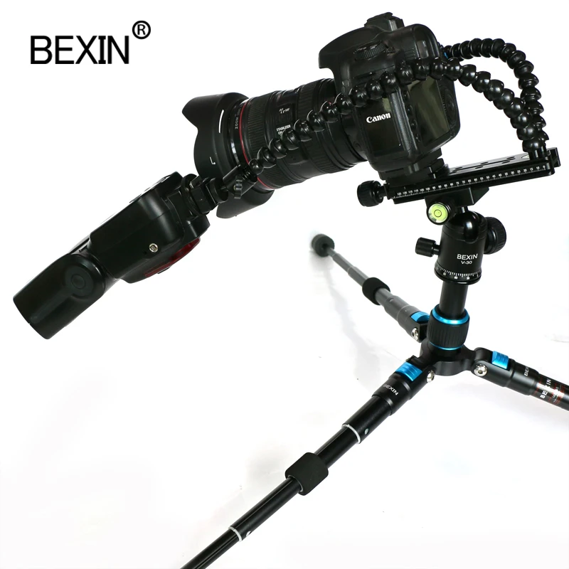 Гибкий Кронштейн для вспышки dslr камеры|Аксессуары фотостудии| |