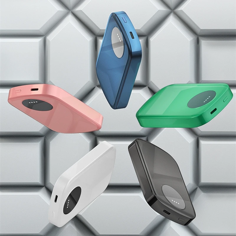 

For 2021 NEW Magsafe Charger Magnetic Power Bank For iphone 12 12Pro xiaomi Samsung Magnet Wireless Charging External Battery