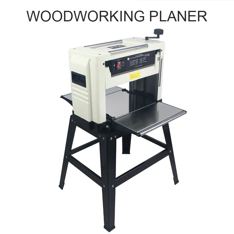 

Automatic electric Woodworking Planer Portable Type Planer Carpenter Planer Single-sided Woodworking Planer with stand