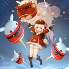 Аниме Genshin Impact Klee Ganyu Keqing Bomb Dango Косплей силиконовый защитный чехол для Airpods Pro коробка для Наушников Рождественский подарок