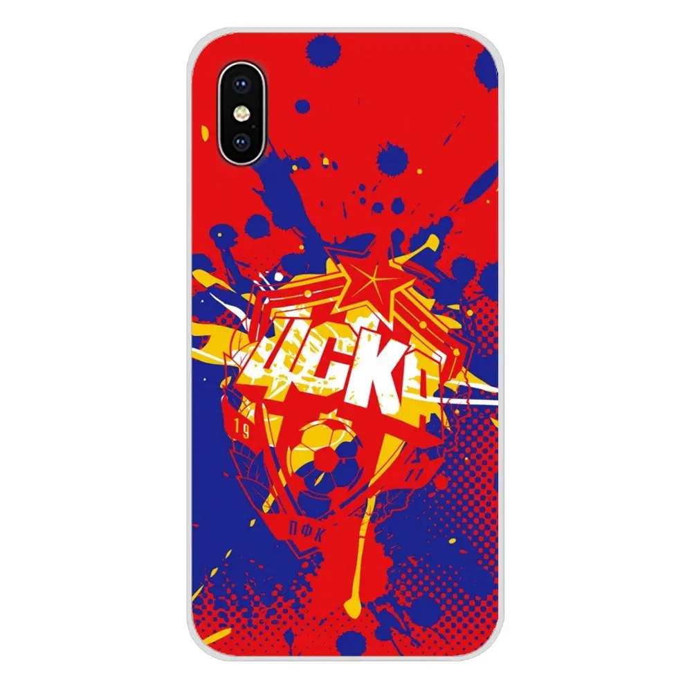 Для Xiaomi Redmi 4A S2 Note 3 3S 4 4X5 Plus 6 7 6A Pro Pocophone F1 аксессуары чехлы для телефонов PFC ЦСКА в Москву - Цвет: images 9