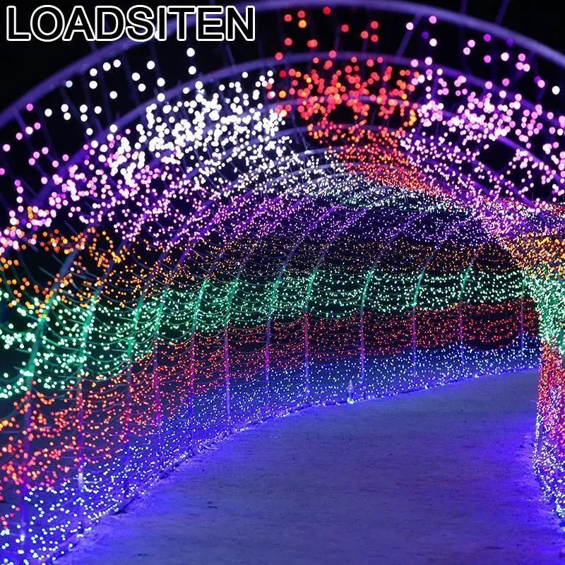 Занавес на День святого Валентина для дома дерево Cortina Luci Natale De Navidad Luces Led