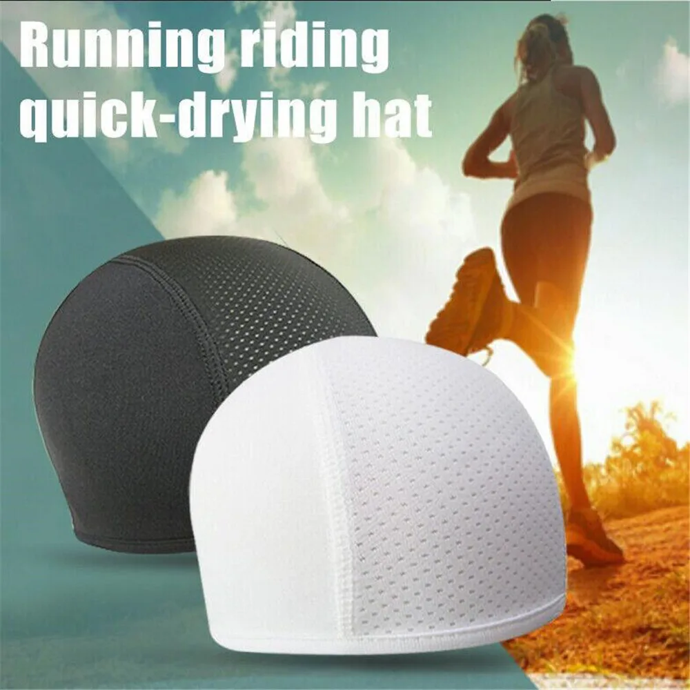 Мотоциклетный шлем внутренняя Кепка Cool Max быстросохнущая дышащая гоночная Под