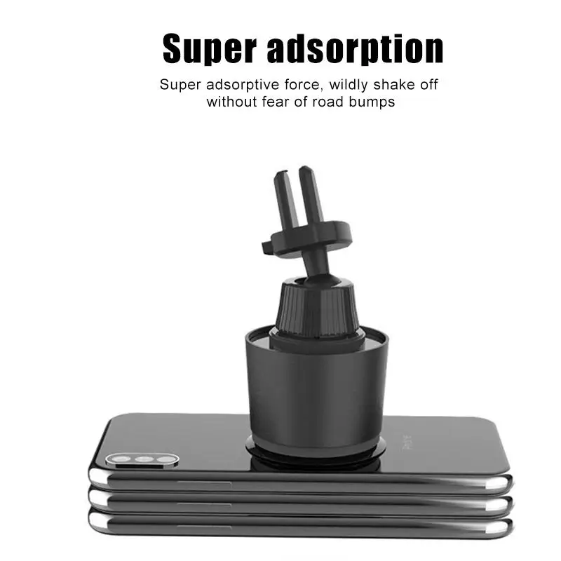 Group Vertical Smartphone Bracket Air Vent Mount Vacuum Suction Cup Car Phone Holder for Vehicle Cellphone r60 | Мобильные телефоны