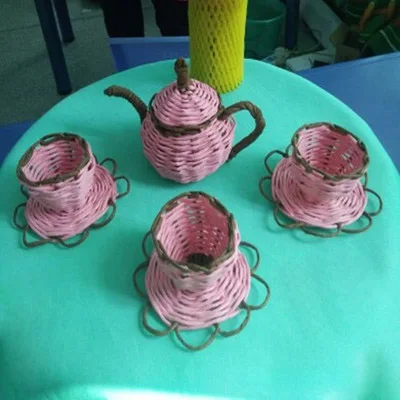 Новый Простой DIY ремесло поставщик железной проволоки Papper резьба 50 метров/рулон |