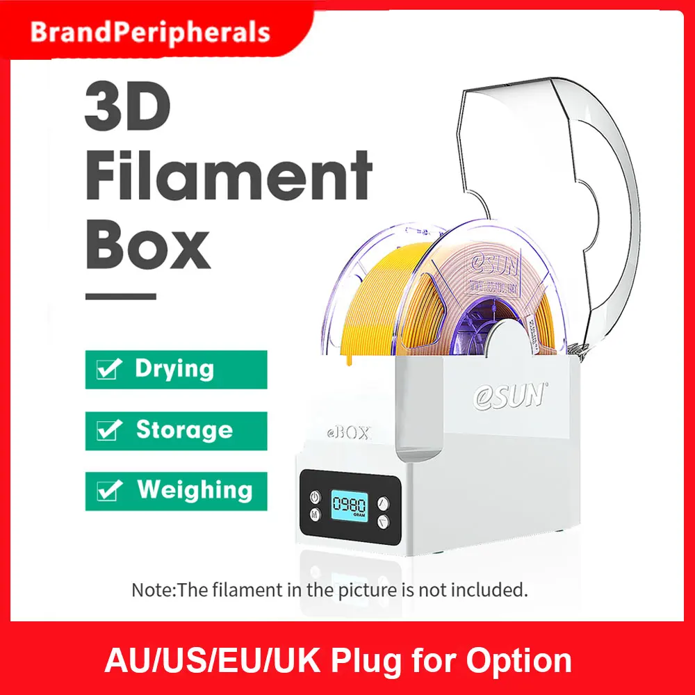 Коробка для хранения филамента 3D печати eSUN eBOX|Материалы 3D-печати| |