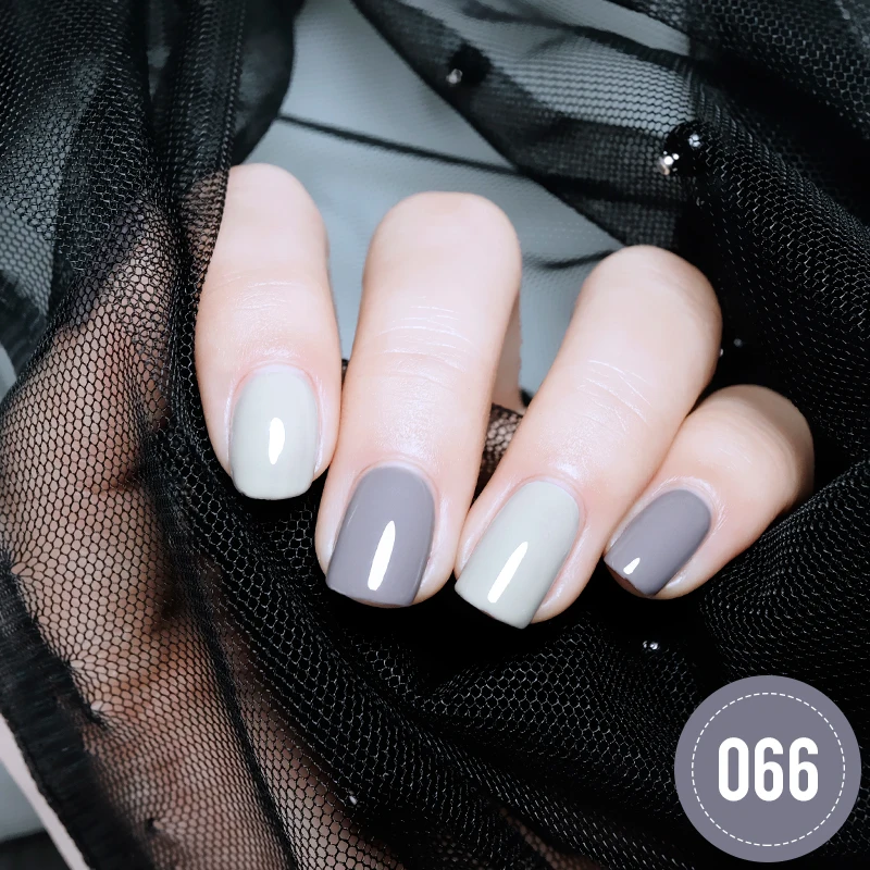 Гель-лак для ногтей MorCat 7 мл желтый темно-коричневый зимний УФ-гель зеркальный