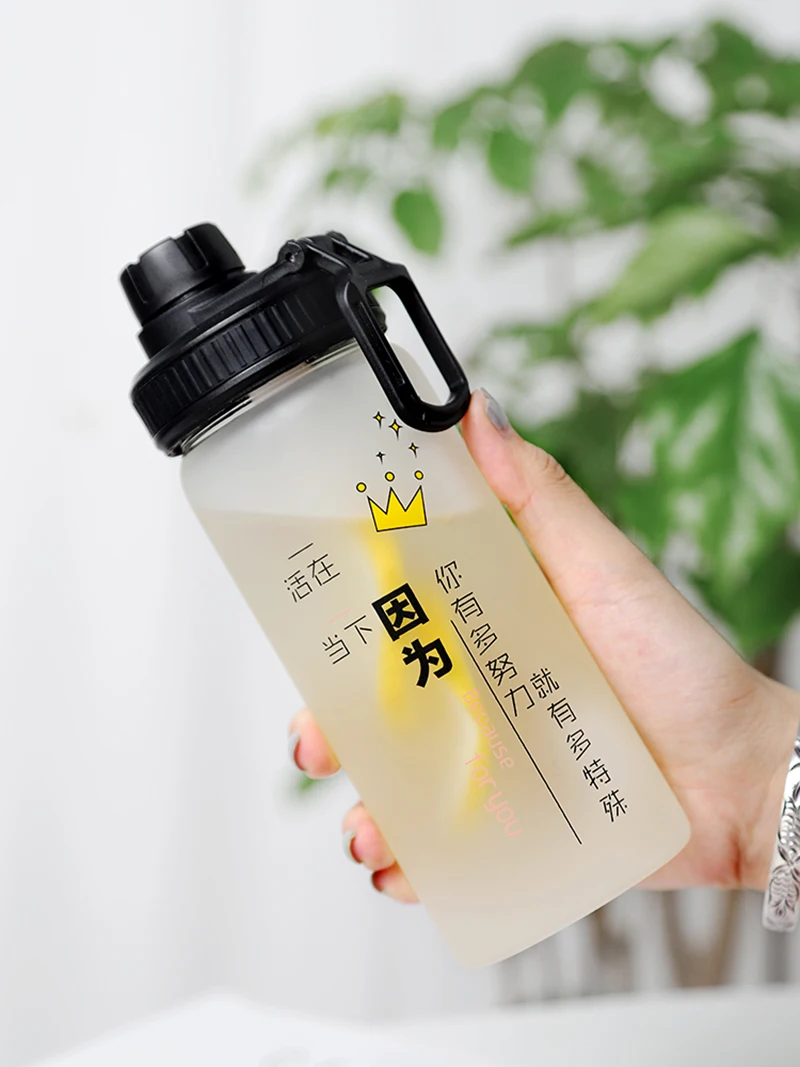 Стеклянная соломинка для бутылки воды портативный скраб стекло герметичные