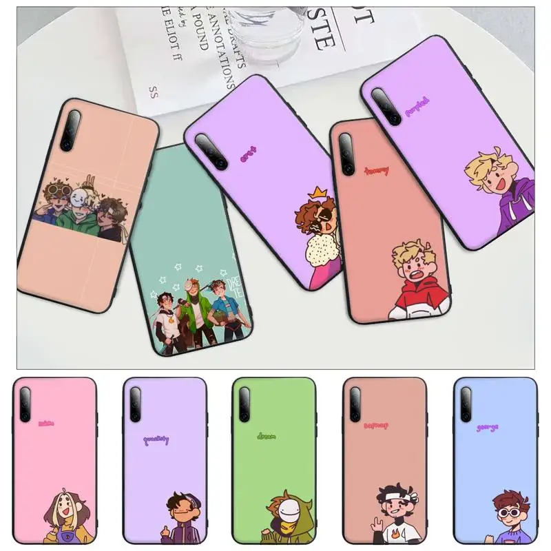 

Wholesale Dream Smp Black Silicone Mobile Phone Cover Case For Xiaomi Mi 6 A2 8 10 Lite 9 Se 9t Pro A1 Note 10 Lite
