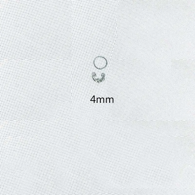 4 MM Лидер продаж 2 шт./компл. 4/6/7/8/9/10/12/15 мм попугай браслеты для ног из алюминиевого сплава на открытом воздухе летающий обучения домашних птиц голубь кольца для ног - Цвет: 4 MM