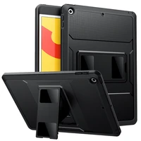 case for apple ipad 10 2 2019heavy duty shockproof full body rugged hybrid cover with built in screen protector for ipad 7th