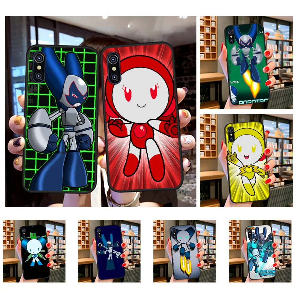 NBDRUICAI современная мода Постер в виде игры Robotboy черный мягкий чехол для телефона