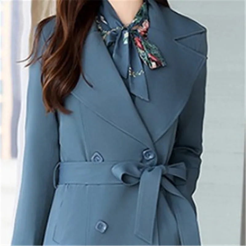 Элегантный комплект из двух предметов женский длинный пиджак и платье Женский с