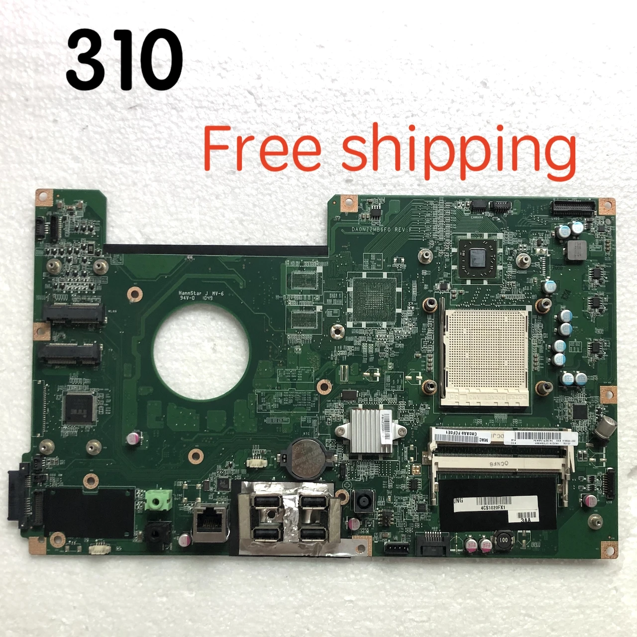 618639-001 618639-002 для hp TouchSmart 310 материнская плата AIO DA0NZ2MB6F0 материнская плата полностью протестировано работы