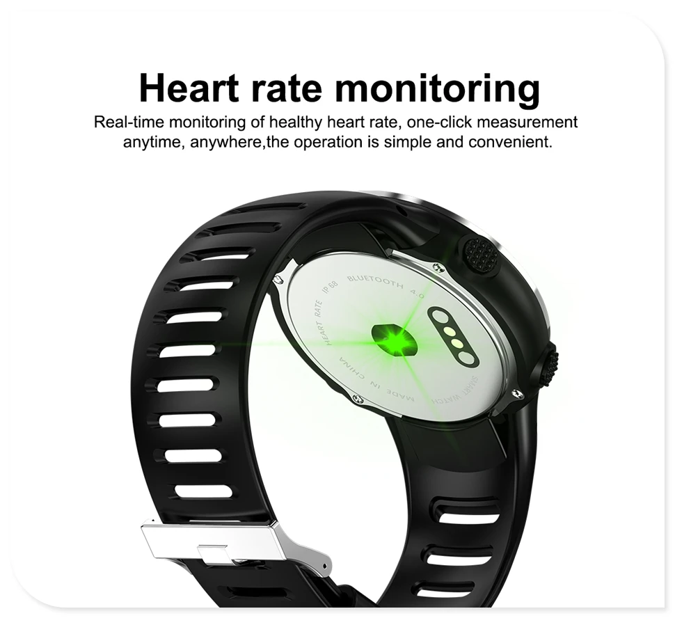OHSEN мужские s часы Топ бренд класса люкс Bluetooth/Smart/спортивные часы мужские спортивные наручные часы мужские Reloj Hombre мониторинг сердечного ритма