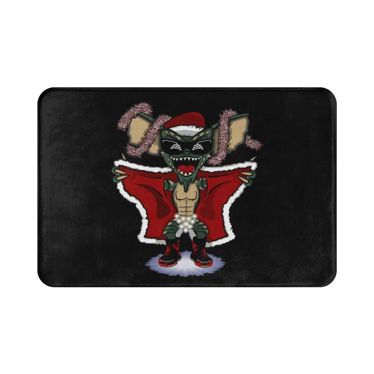 Пленка Gremlins Mogwai Gizmo коврик для ванной мигающий по снегу Придверный кухонный ковер